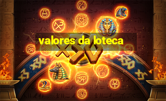 valores da loteca