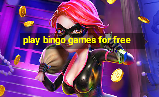 play bingo games for free