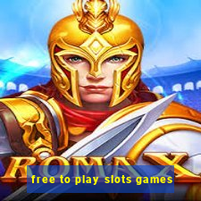 free to play slots games