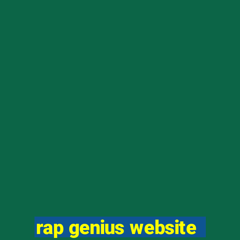 rap genius website