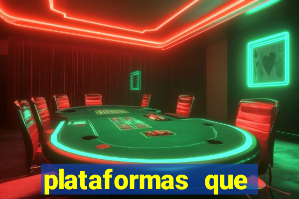 plataformas que estao pagando agora