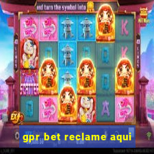 gpr bet reclame aqui