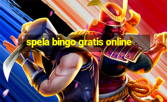 spela bingo gratis online