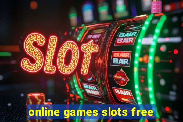 online games slots free