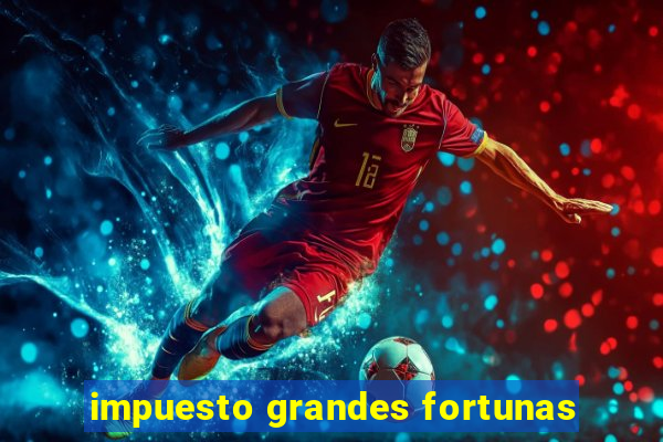 impuesto grandes fortunas