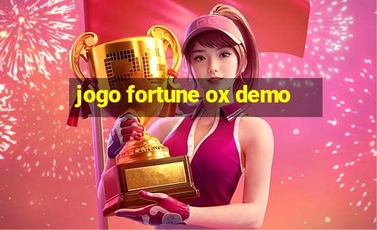 jogo fortune ox demo