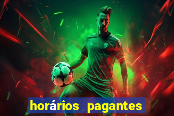 horários pagantes pg soft