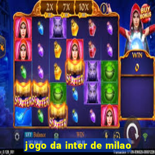 jogo da inter de milao