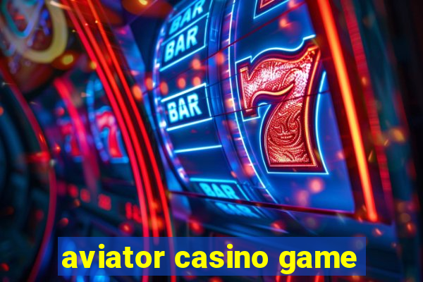 aviator casino game