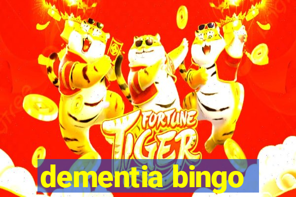 dementia bingo