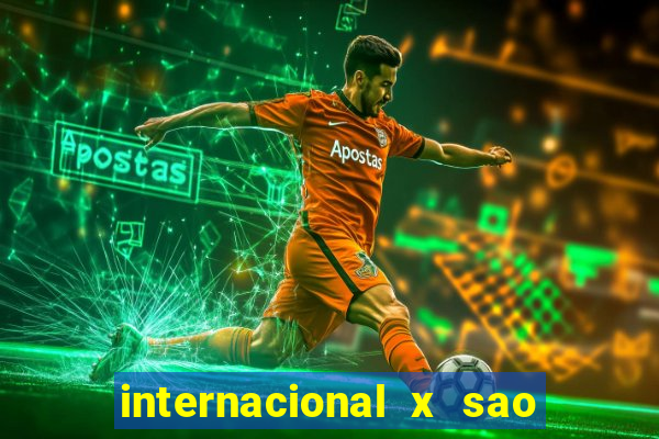 internacional x sao paulo palpite