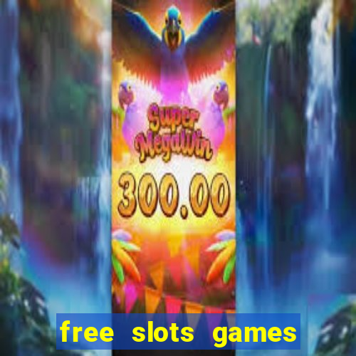 free slots games real money