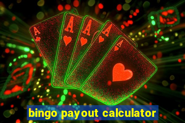 bingo payout calculator