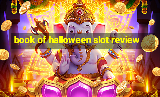 book of halloween slot review