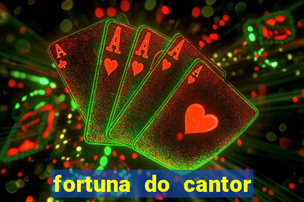 fortuna do cantor sorocaba 2023