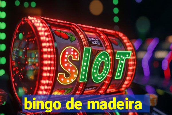 bingo de madeira