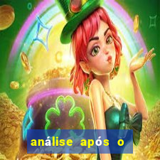 análise após o jogo de futebol