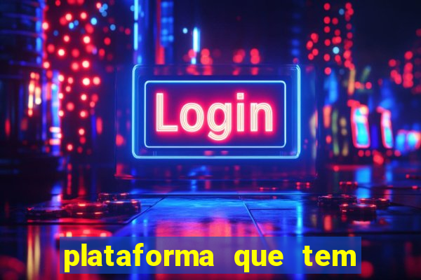 plataforma que tem fortune tiger