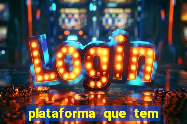 plataforma que tem fortune tiger