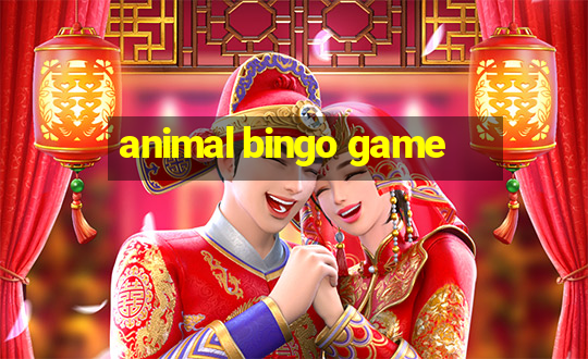 animal bingo game