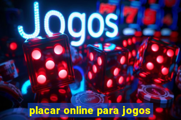 placar online para jogos