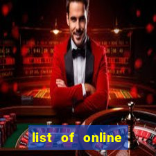 list of online slot sites