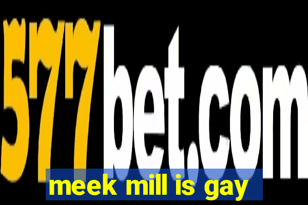 meek mill is gay