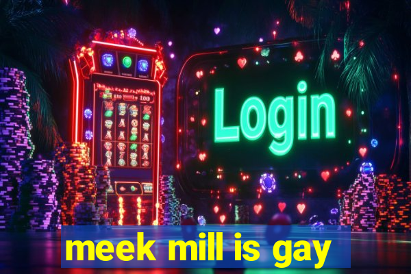 meek mill is gay