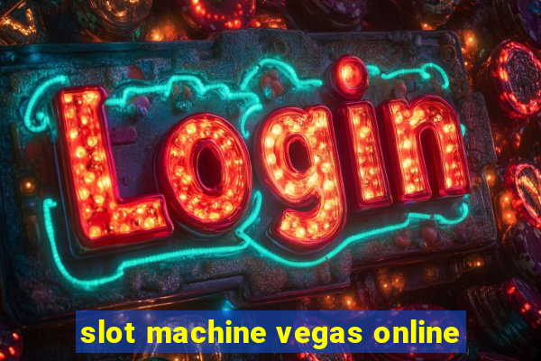 slot machine vegas online