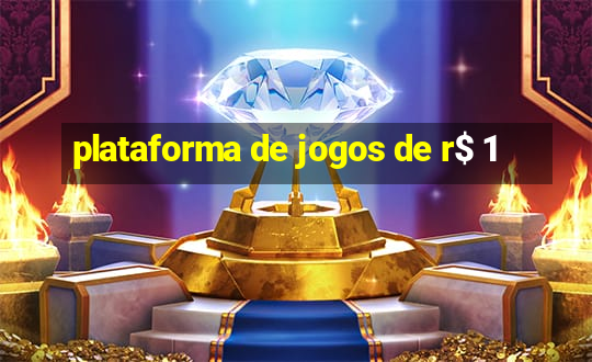 plataforma de jogos de r$ 1