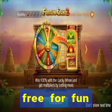 free for fun casino slots