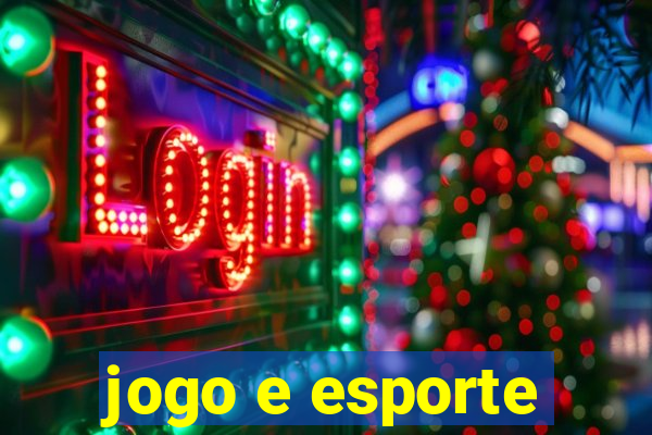 jogo e esporte