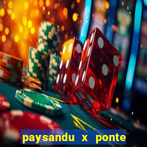 paysandu x ponte preta palpite