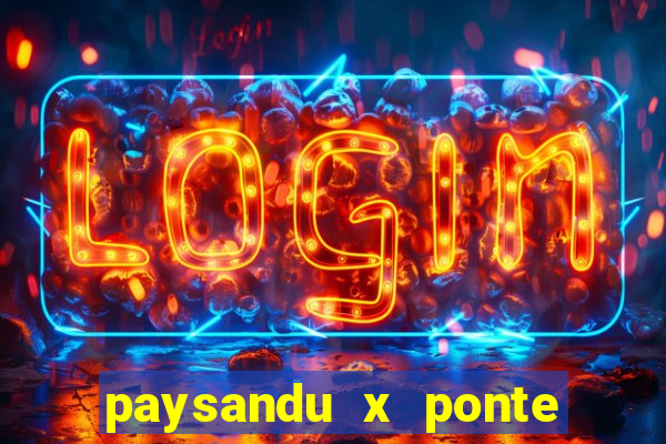 paysandu x ponte preta palpite