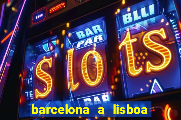 barcelona a lisboa de trem