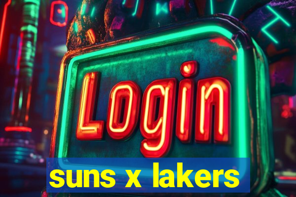 suns x lakers