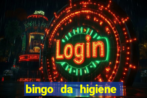 bingo da higiene para imprimir