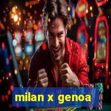 milan x genoa