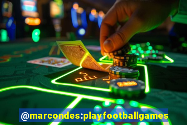 @marcondes:playfootballgames bingo football