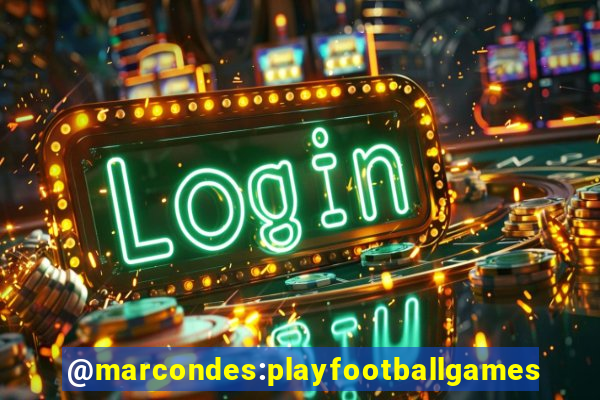 @marcondes:playfootballgames bingo football