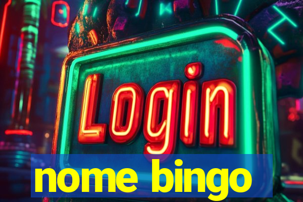 nome bingo