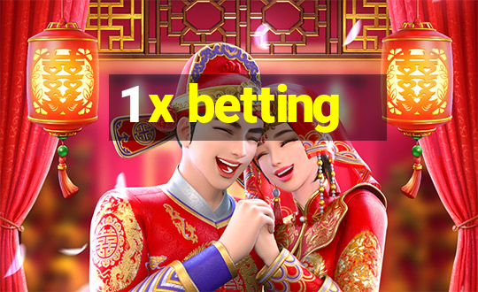 1 x betting