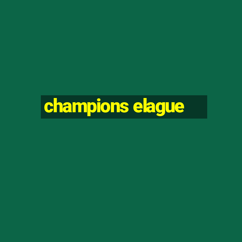 champions elague