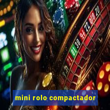 mini rolo compactador