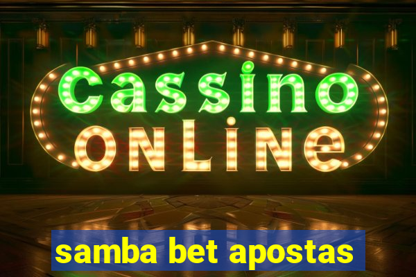 samba bet apostas