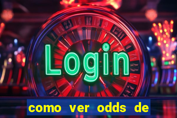 como ver odds de jogos passados