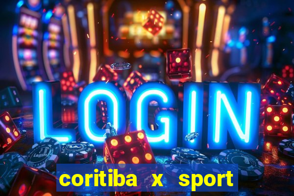 coritiba x sport recife palpite