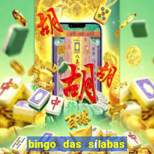 bingo das sílabas como jogar