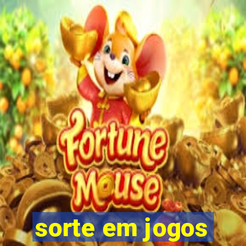 sorte em jogos