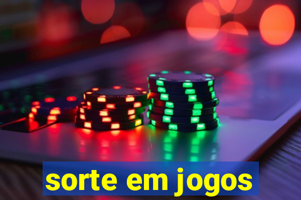 sorte em jogos